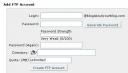 Add FTP Account